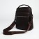 Male bag over the shoulder, Textura, 3 external pockets, brown color