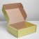 Gift folding box, packaging, "yellow", 27 x 21 x 9 cm