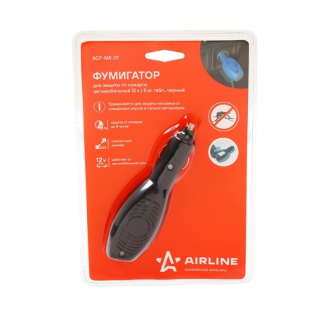 Fumigator for protection against mosquitoes, car 12 V, 5 watts, color mix, ACF-MK-01-2