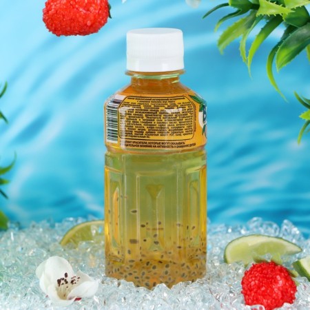 Drink with basil seeds Ba Seed, Mango, 230 ml-1