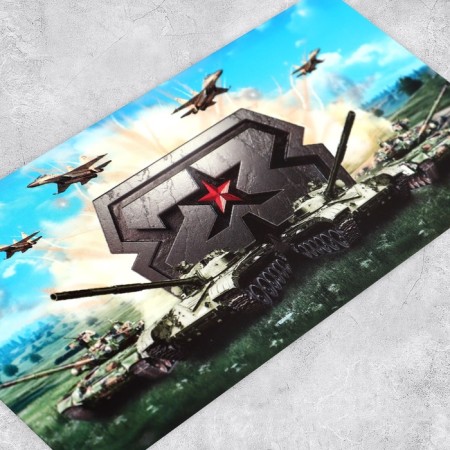 Envenue for money "My defender", tanks, 16.5 x 8 cm-2