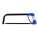Hacksaw for metal tundra, reinforced rectangular profile, plastic handle, 300 mm