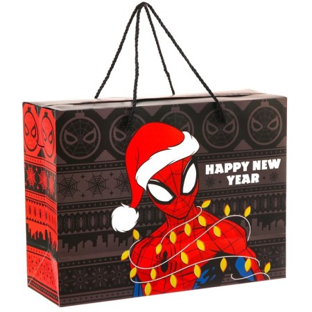Gift Package "New Year" 30x40x15 cm, Spider-Man-3