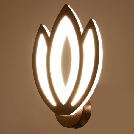 Sconces 661327b/1 LED 19W 4000k coffee 23x18x7 cm-2