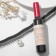 Set 2 subjects: chocker, tint for the lip "Wine" Girl Boss, black and white color in silver, 30 cm