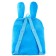 Plush backpack with a pocket, 25.5 x 33 x 11 cm "crumbs", mixes