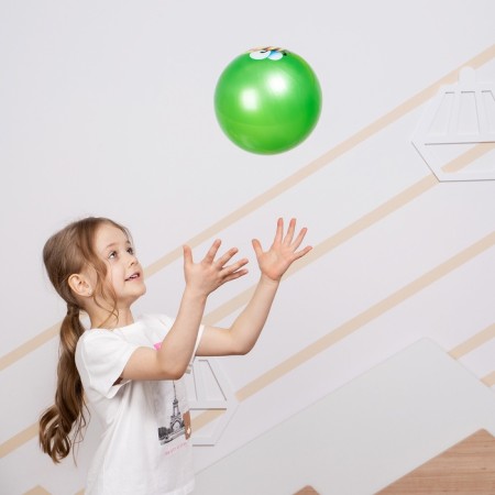 Children's ball zabiaka "Bee", D = 22 cm, 60 g-4