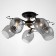 ASTA chandelier 5he27 40W black and gold 50x50x27 cm Bayerlux