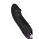 Vibrator Mystim Real Deal Neal with electrical stimulation, 16.5 cm, silicone, black color