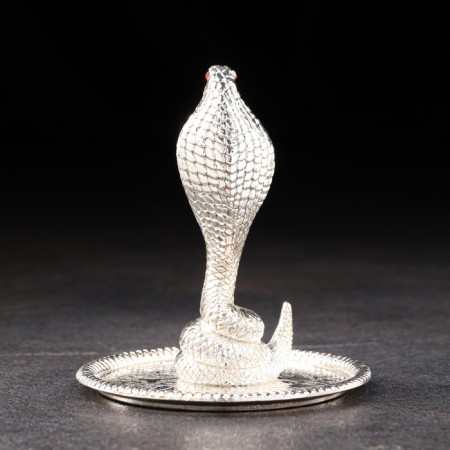New Year. Top for the rings "Snake", 8x10 cm, metal-2