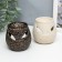 Aroma lamp ceramics "ribbed ball" mix 7x7x7.5 cm