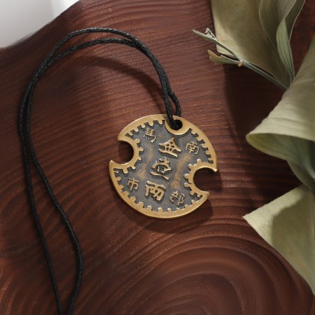 Amulet "Nanbu Coin" (strong amulet to attract money), 68 cm-2
