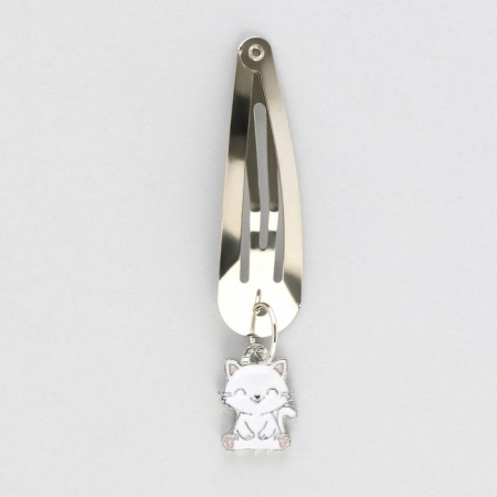 Hair hairpin "Cat", 5 x 1.2 x 0.5 cm-1