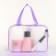 Lightning cosmetic bag, lilac color
