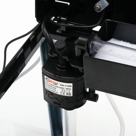 The Seastar HX-240F Aquarium includes: LED lamp, filter, 10 l, black-7