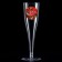New Year's set of plastic glasses for champagne “Happy New Year”, Red, 150 ml