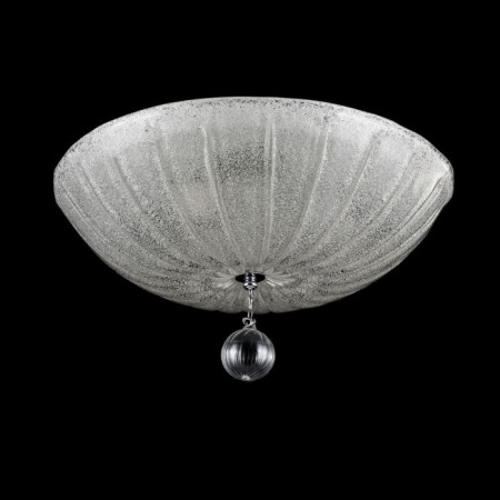 Ceiling light MayToni C216-CL-03-N, 3HE27, 60W, 40x40x18 cm, chromium color