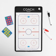 Tactical bilateral magnetic board for hockey, 38 x 23 cm