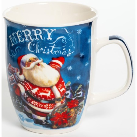 Mug Elrington Happy Holidys, 350 ml, MIX color