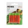 Battery Mirex, Ni-Mh, AA, HR6-4BL, 1.2V, 2700 mAh, blister, 4 pcs.