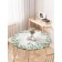 The tablecloth “Olive branch”, round, oxford, elastic band, size 120x120 cm, diameter 75-100 cm