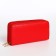 Women's wallet on lightning, red color