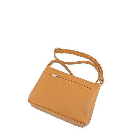 Cross-Bodi bag, lightning department, mustard color 19x24x6cm-1