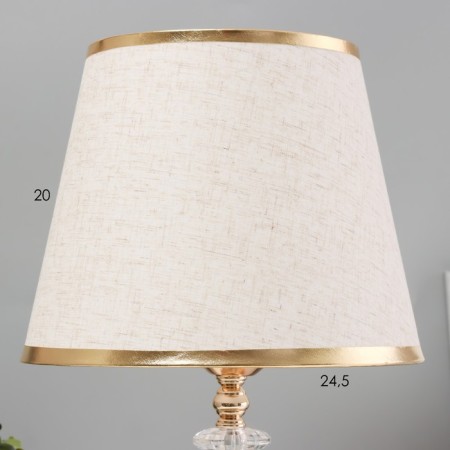 Board lamp with backlight "Rundy" E27 40W gold 24x24x41 cm-2