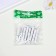 Brongs wood, 45 mm, (set 10 pcs.) White