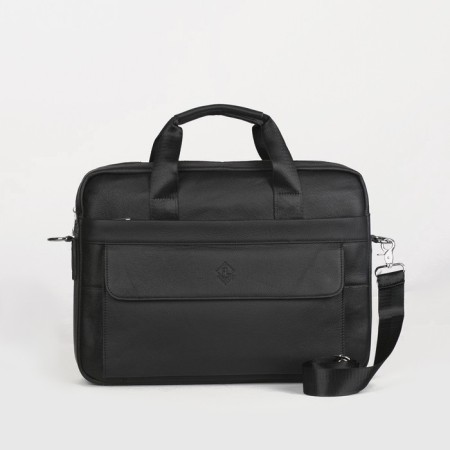 Male bag, Fidelio Largo, black color