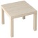 Table Lakk, 550x550x440, light oak