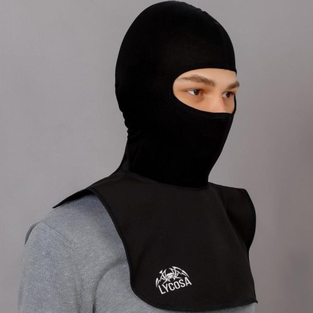 Lycosa WindStopper+ Viscose Black with wind protection of the chest and neck, size S-M-1