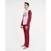 New Year. Pajama men's kaftan "X-Mas" size 48