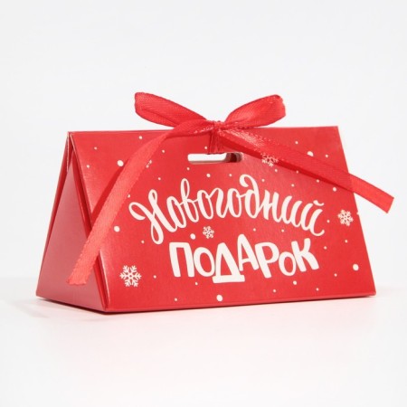 Bonbonerka "New Year's gift", 10 x 5.5 x 5.5 cm, New Year-3