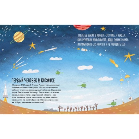 What can I learn from Yuri Gagarin. Kud-Zverchkov S.-3