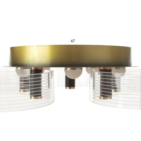 Kvorum chandelier LED 48W 3000-6000K gold 50x50x10cm-6