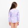 Children's swimsuit KAFTAN "Unicorns", height 122-128 cm, lilac