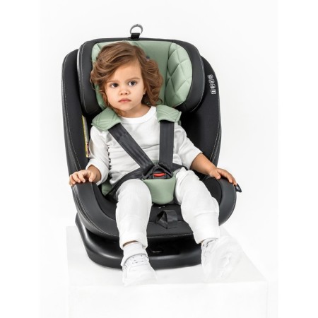 AMAROBABY ST-3, ISOFIX class D, group 0+/1/2/3, Khaki Color-11