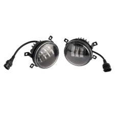 Fog light for Lada Priora, 12 V, 11 W, 2160 lm, wire 18 cm, white light, 2 pcs