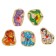 Frame - liner "Learning animals", 5 elements