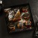 Gift set "February 23": Cream-Majest 5 pcs. x 30 g, black tea 50 g.
