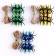 Set of decorative clothespins "Spiders" 6 pcs., Mix