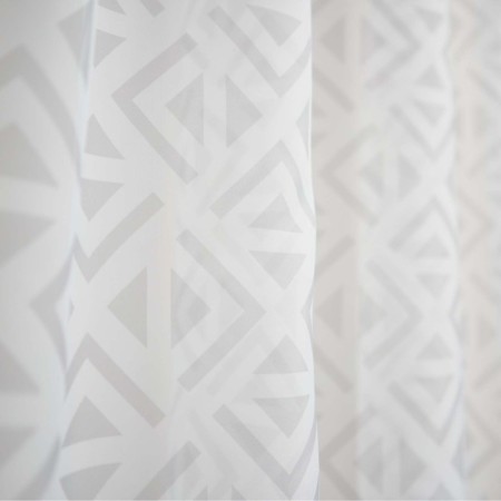 Witerra curtain triangle 150x280cm, gray, veil, PE100%-1