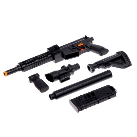 M416 automatic, shoots soft bullets, works from the battery-6