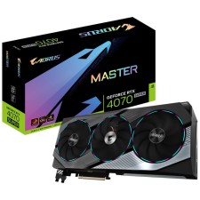 Видеокарта Gigabyte GeForce RTX4070 Super AORUS MASTER 12GB (GV-N407SAORUS M-12GD)