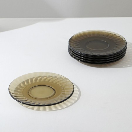 Elica table set, 44 items, glass, haze-5