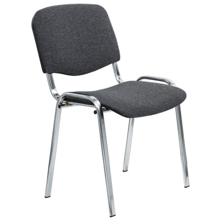 STAFF ISO Lite CF-008, chrome, gray fabric (S-71)