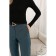 Women's pants, size 56, green color 60615