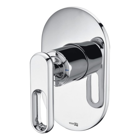 Shower mixer Wasserkraft Kammel 1851, single -legged, without watering can, without spout, chrome