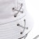 Panama Women's Minaku with a chain, white color, rr 56--58